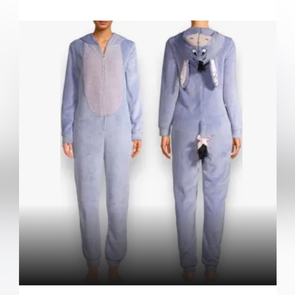 Disney Eeyore Fleece 1-Piece Pajama Onesie